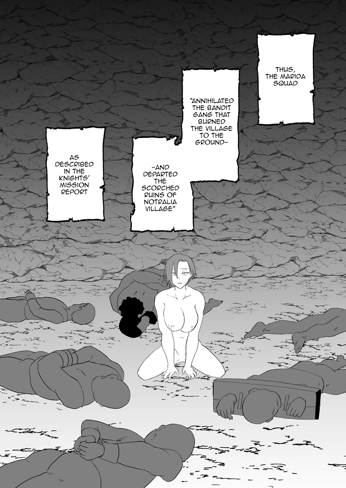 Hentai Manga Comic-The Trap of Body Swap ~The Knight Captain Marida's Conquest~-Read-51